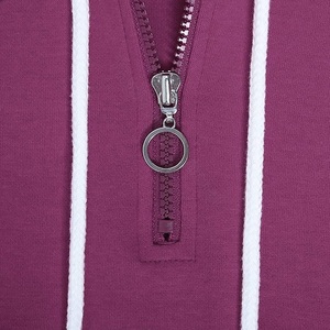 New Design Fashion Women's Hoodies Breathable Sleeveless Crop Top Pullover Slim Sleeveless Women Custom logo Hoodie <b>Purple</b> Dyed - Product Image 5