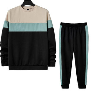 ชุดวอร์มกางเกงและสเวตเตอร์สำหรับผู้ชายชุดวิ่งขนแกะขนาดใหญ่พิเศษชุดวอร์มทรงแบ็กกี้360Gsm สำหรับผู้ชายขายส่ง - Product Image 1