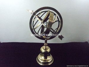 Globe Élégant Nouveau Design Ware Grand Moderne Nouveau Style Ware Dernier Design Antique Globe Métal & Bois Utilisation Géographique - Product Image 2