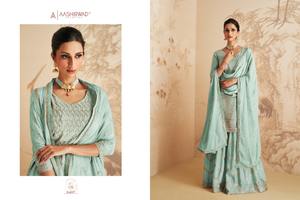 Nouvelle collection de vêtements indiens et pakistanais semi-cousus Salwar Suit pour occasion spéciale d'Inde - Product Image 4