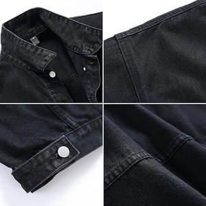 Chaqueta vaquera para hombre más vendida, diseño personalizado, patrón de camuflaje, logotipo de algodón 100%, Frente, secado rápido, transpirable, informal para primavera - Product Image 4