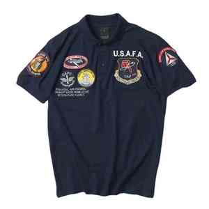 เสื้อยืดโปโลผู้ชายมีสไตล์ออกแบบได้ตามต้องการสำหรับธุรกิจลำลองและสไตล์สตรีท - Product Image 1