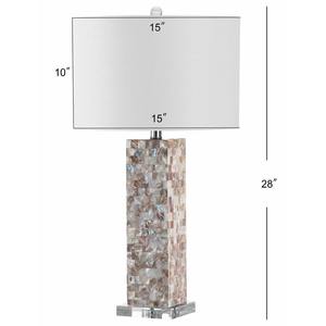 Lampe de table en incrustation d'os pour hôtel et décoration intérieure Mosaic MOP Lampes de table d'appoint pour lit - Product Image 3