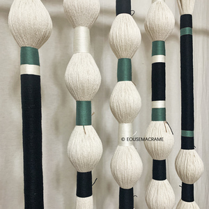Magnifique tapisserie murale en macramé pour la décoration bohème <span class=keywords><strong>de</strong></span> la maison, décoration au-dessus du <span class=keywords><strong>lit</strong></span>, tête <span class=keywords><strong>de</strong></span> <span class=keywords><strong>lit</strong></span> en macramé ou décoration <span class=keywords><strong>de</strong></span> mariage - Product Image 4