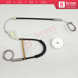 Kit de reparación de regulador de ventanilla eléctrica BWR5326 delantero izquierdo para S40 V40 MK1 644 645 1995-2004 4/5-Door 30623448 Bross Auto Parts - Product Image 4