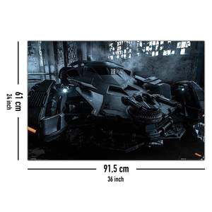 แบทแมน ปะทะ ซูเปอร์แมน โปสเตอร์แบทโมบิล แบนเนอร์แขวน พิมพ์ดิจิทัล ทำจากโพลีเอสเตอร์ที่ทนทาน - Product Image 4