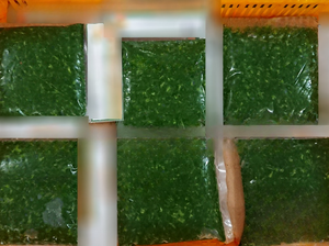 Vente en gros à prix réduit de feuilles de jute congelées de qualité supérieure entières/hachées/hachées du Vietnam/feuille de jute moulue IQF - Product Image 3