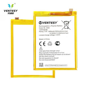 Für Infinix Smart 2 HD X609 Batterie Ersatz BL-34BX 3600mAh Neue Mobile Batterien - Product Image 2