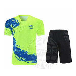 Vêtements de tennis respirants personnalisés pour les équipes pour les tournois et la pratique-uniforme de tennis en vente - Product Image 1