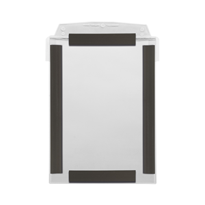 Portadocumenti con flap protettivo, magnetico, A4 verticale, bianco, 4 strisce magnetiche, 10 pz / confezione.- SD4M/4211-02 - Product Image 2