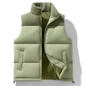 Gilets confortables pour hommes Col montant sans manches Ryan Pro Gear Gilet matelassé de haute qualité Prix de gros - Product Image 4