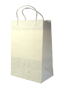 Fashion Style Custom <b>Paper</b> Wedding <b>Gift</b> <b>Paper</b> <b>Bag</b> Recycled Handmade Cotton With Some Tone To Tone Matching Cords Handles - Product Image 2