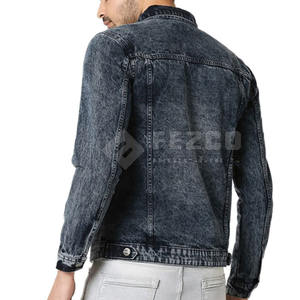 แจ็กเก็ตยีนส์ของผู้ชายเสื้อแจ็กเก็ตยีนส์สำหรับหน้าหนาวผลิตจากปากีสถาน - Product Image 3
