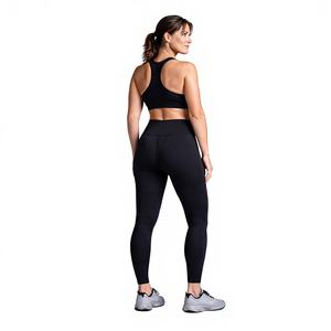 Leggings de Compresión Sólidos de Alto Rendimiento para Mujer, Tejido que Absorbe la Humedad para un Soporte Muscular Óptimo para Gimnasio y Running - Product Image 3