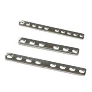 Implants et instruments de traumatologie orthopédique vétérinaire plaque de compression droite - Product Image 2