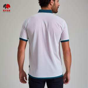 Chemises polo personnalisées Ryan Pro Gear pour hommes avec logo personnalisé, tissu respirant, design ODM - Product Image 3