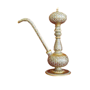 Cachimba de Latón de Alta Calidad con Grabado y Acabado Pulido para Fumar, Cachimba de Latón Artesanal, Experiencia de Fumar Premium - Product Image 4