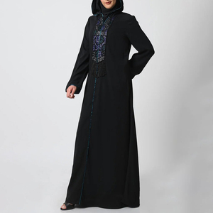ชุดเดรสยาวผ้าชีฟองอิสลามอาหรับสำหรับผู้หญิงปรับแต่งได้ชุดเดรสยาวผ้าชีฟองทรงหลวมขนาดใหญ่พิเศษสำหรับผู้หญิงสไตล์แฟชั่นเรียบง่ายสูง - Product Image 5