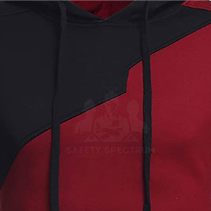 เสื้อฮู้ดออกกำลังกายผู้ชาย ไซส์ใหญ่ สีพื้น ผ้าฝ้าย 100% เป็นมิตรกับสิ่งแวดล้อม ระบายอากาศได้ดี ออกแบบเองได้ คุณภาพสูง สำหรับฤดูหนาว - Product Image 4
