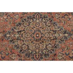 Tapis vintage surdimensionné 9,6 x 12,2 pieds, tapis turc marron avec motifs de plantes et d'arbres - Product Image 5