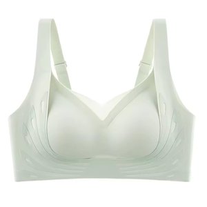 Soutiens-gorge sans couture à armatures pour petites poitrines - Coton/Fibre de bambou, séchage rapide et respirant, style sexy, anti-affaissement - Product Image 2