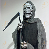 Accessoires d'horreur animatroniques en plastique personnalisés, directement de l'usine - Modèles de zombies fantômes réalistes et durables pour Halloween hanté