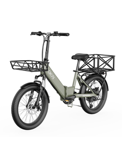 BUY-OKAI EBF10 Electric Folding Bike 250W 48V 10.4AH Tire Mini Style 36V MaxSpeed 25KM/h Range 95KM MaxLoading 120KG Dual Brake - Product Image 1