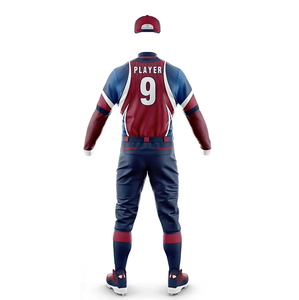 Conjunto de Jersey de béisbol personalizado de alta calidad hecho en Pakistán de talla grande y transpirable venta en línea uniforme a un precio razonable - Product Image 5