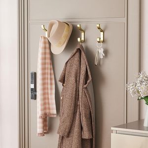 Large Aluminium Wall <b>Hook</b> Coats Purse Hat Cap and Bathroom <b>Towel</b> Hanging Rail with Wall Mount Screw in <b>Hooks</b> - Product Image 5