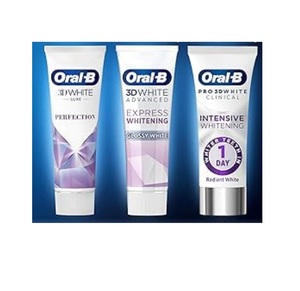 Acheter Oral B Pro 3D dentifrice blanc clinique blanchissant intense 75 ml à vendre pâte de blanchiment premium bon marché - Product Image 3