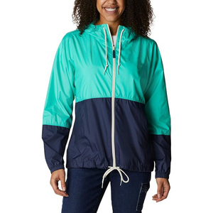 Veste coupe-vent avec capuche Half Zipper Varsity Design Coupe-vent respirant et brodé - Product Image 4