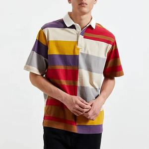 Camiseta de Hombre de Alta Calidad, Colorblock, 100% Algodón, Manga Corta, Casual, Anti-Pilling, Secado Rápido, Transpirable - Product Image 1