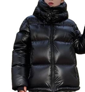 Veste d'hiver coupe-vent de qualité supérieure couleur personnalisée veste élégante pour femmes bouffante design décontracté veste à capuche bouffante - Product Image 4