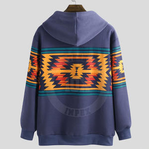 เสื้อฮู้ดลำลองผสมผ้าฝ้ายแฟชั่นคลาสสิกเสื้อฮู้ดใส่สบาย - Product Image 2