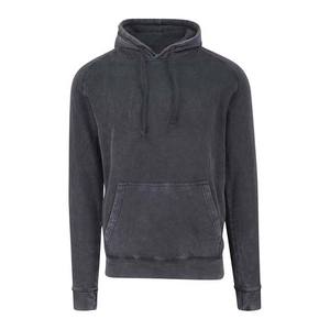 Sweat à capuche en coton de haute qualité pour hommes, tricoté en polyester, avec fermeture à glissière, sweatshirts à capuche lavés à l'acide et délavés au soleil - Product Image 3