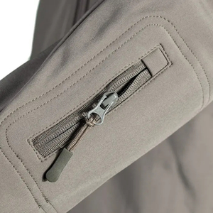 Veste coupe-vent imperméable pour homme, multi-panneaux, à capuche, pour la randonnée en plein air, veste de pluie légère, fermeture éclair, vêtements de sport, streetwear, décontracté - Product Image 4