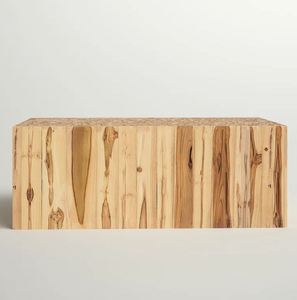 Mesa de centro de madera de diseño Simple para utensilios de cocina, oficina, hogar, restaurante, sala de estar, decoración de jardín, hecho en la india, 2023 - Product Image 3