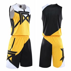 Conjuntos de camisetas de baloncesto transpirables reversibles de poliéster 100% personalizados, uniformes de baloncesto de diseño personalizado de talla grande - Product Image 6