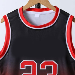 Uniformes de basket-ball respirants pour hommes, grande taille, antibactériens, séchage rapide, impression par sublimation personnalisée, service OEM, importateur - Product Image 4