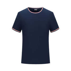 Top qualité hommes T-Shirts coton été T-Shirt noir Style à la mode T-Shirt couleur unie surdimensionné T-shirt hommes - Product Image 1