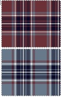 Tissu en coton respirant et écologique, personnalisé OEM, à carreaux foncés multicolores, pour chemises de filles et de garçons, haute qualité, vente au mètre