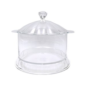 Pot à bonbons et à biscuits avec couvercle Pot transparent en acrylique de qualité supérieure Pot de rangement de cuisine décoratif pour buffet de bonbons à biscuits - Product Image 4