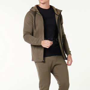ชุดกีฬาออกกำลังกายสำหรับผู้ชายเสื้อกันหนาวมีฮู้ดผ้าทึบ2025ผลิตตามสั่งสำหรับฤดูหนาว - Product Image 4