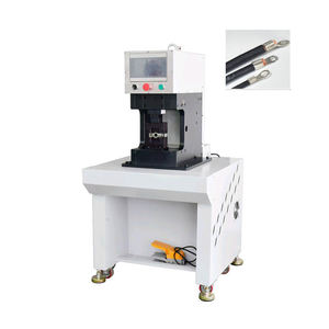 Servomotor Máquina prensadora de terminales de cable semiautomática Máquina prensadora hexagonal de terminales de cable - Product Image 3