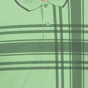 T-shirt polo décontracté pour hommes en coton doux et t-shirt polo respirant au design moderne pour hommes vente en gros - Product Image 4