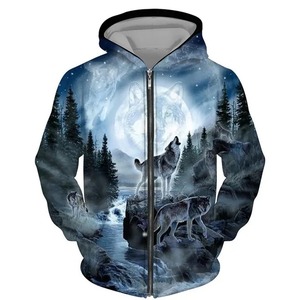2025 Men's Cotton Pullover Hoodies New Style Embroidered Zipper Sublimation Printed Breathable Customizable Design - Product Image 1