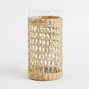 Wholesale seagrass sheath <b>cup</b> wrap <b>cover</b> natural raffia <b>covers</b> for glassware <b>cups</b> cheapest price - Product Image 2
