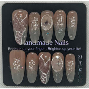 Unghie artificiali Classy Lady (grande) - Product Image 1