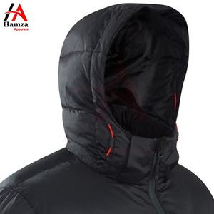 Veste matelassée à capuche de style High Street pour hommes vêtements d'hiver personnalisables vente à chaud grande taille conception de bulle personnalisée OEM - Product Image 6