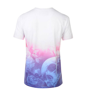 Alta calidad bajo MOQ 320gsm 100% algodón sólido tejido camiseta personalizada serigrafía en blanco de talla grande camisas de hombre - Product Image 6